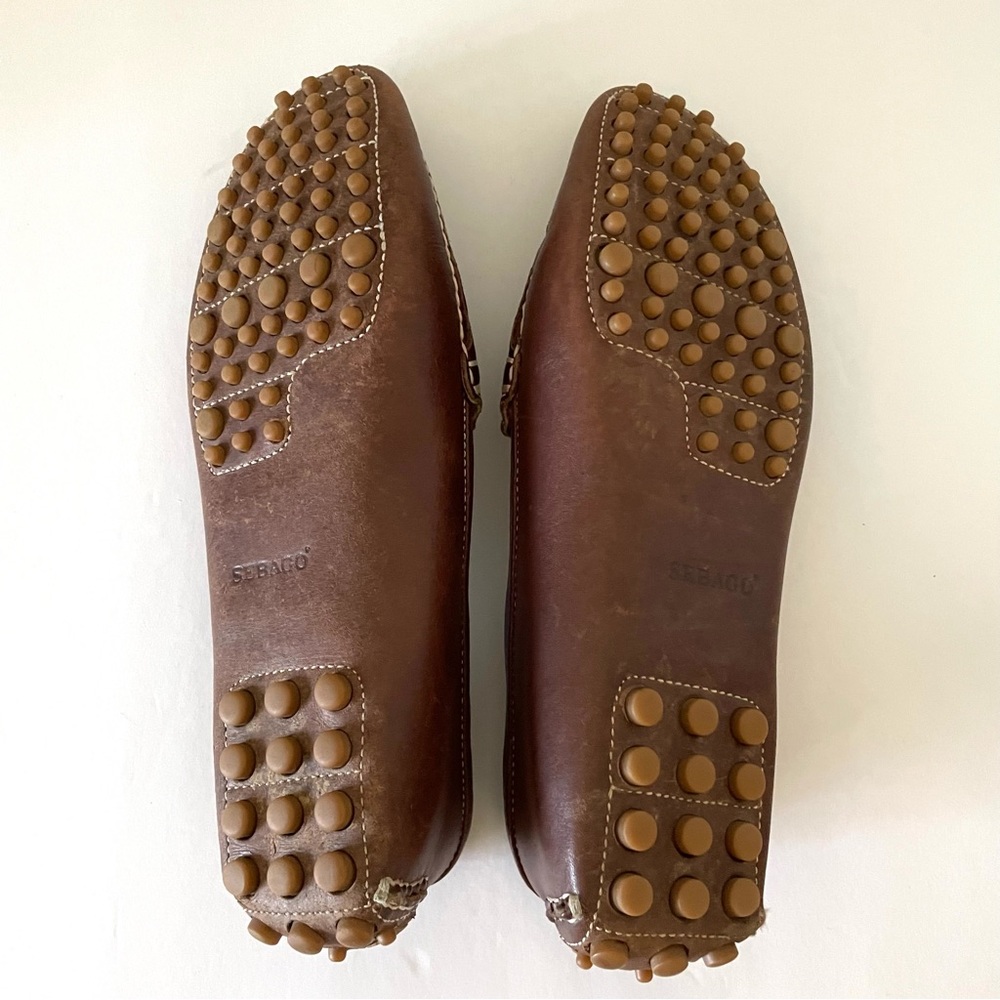 Sebago Leather Driving Loafers - Picture 7 of 13